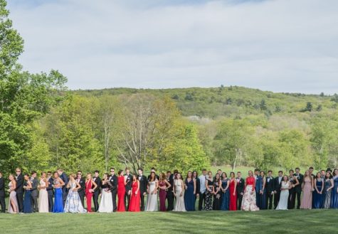 Some CHS students met up at a park in Canton to take pre-prom photos. Photograph by Noah OLeary 